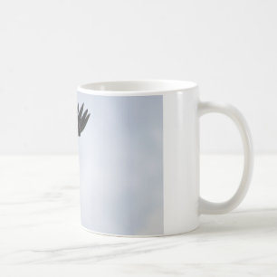Caneca De Café Águia careca me alimentando a um pai