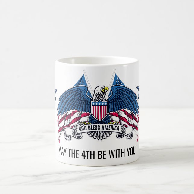 Caneca De Café Águia de 4 de Julho (Centro)