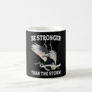 Caneca De Café Águia de Consciência de Parkinson é mais forte que