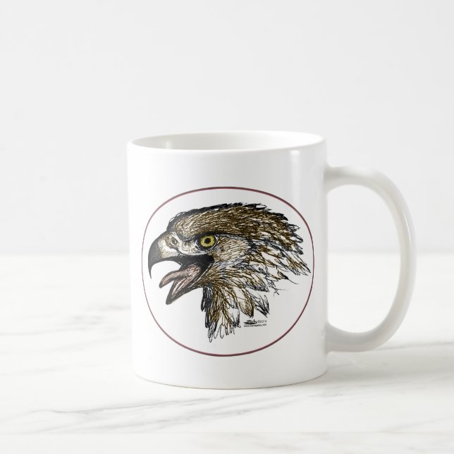 Caneca De Café Águia Gritando (Direita)