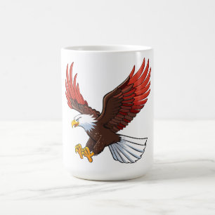 Caneca De Café Águia majestosa em voo
