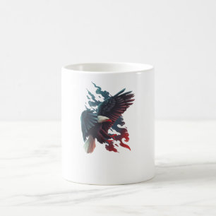 Caneca De Café Águia Metálico