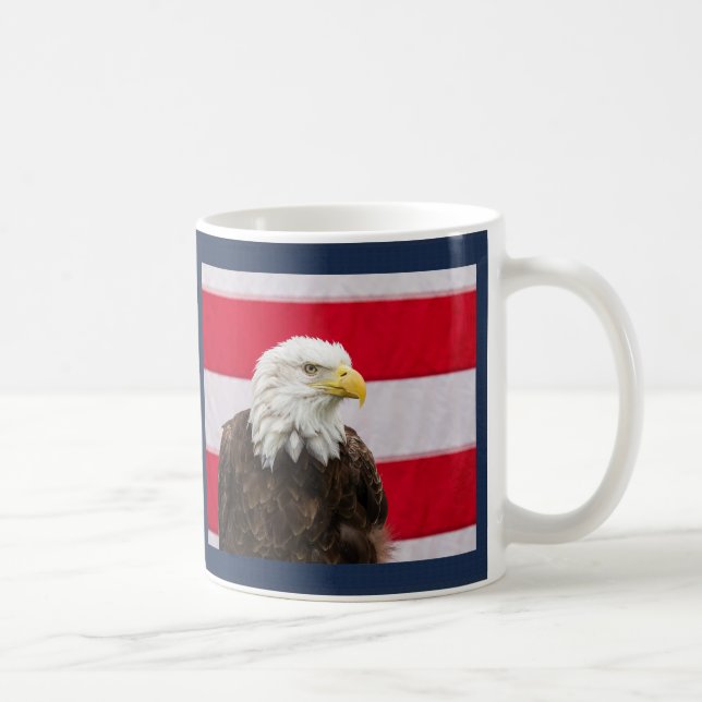 Caneca De Café Águia Patriótica (Direita)