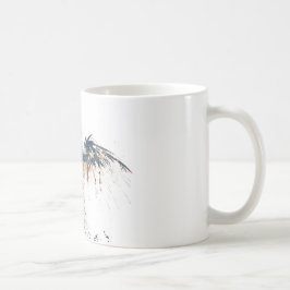 Caneca De Café Águia Patriótica, EUA/EUA, bandeira SAD