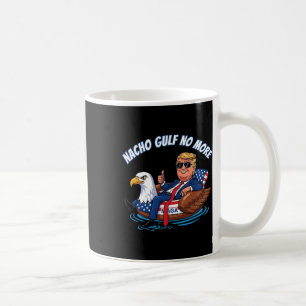 Caneca De Café Águia Patriótica Trump Nacho Golfo Não Mais 2025 E