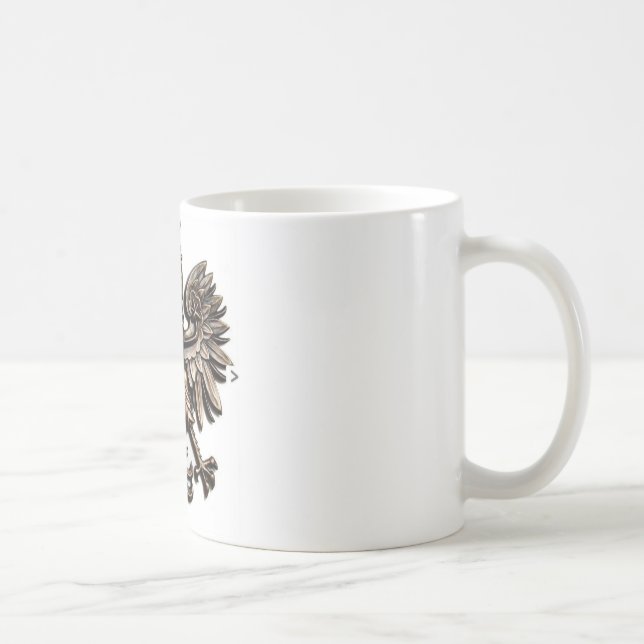 Caneca De Café Águia polonesa (Direita)