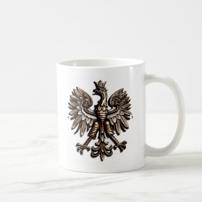 Caneca De Café Águia polonesa (Direita)
