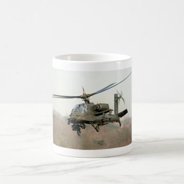 Caneca De Café AH-64 Apache (Centro)