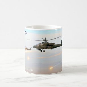 CANECA DE CAFÉ AH-64E APACHE GUARDIAN