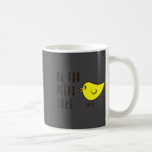 Caneca De Café Ah Pelo Amor Adorável Frango Adorável Páscoa Diver