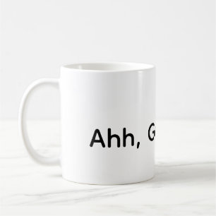 Caneca De Café Ahh, Bom Dia!