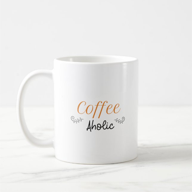 Caneca De Café Aholic (Esquerda)