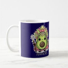 Caneca De Café Ahuacatl Aztec Warrior Avocado