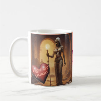 Caneca De Café AI Spook ou Treino Eu Luto Minha Múmia Mug