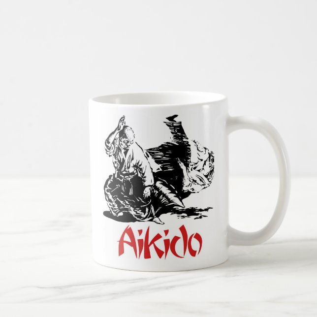 Caneca De Café aikido5 (Direita)