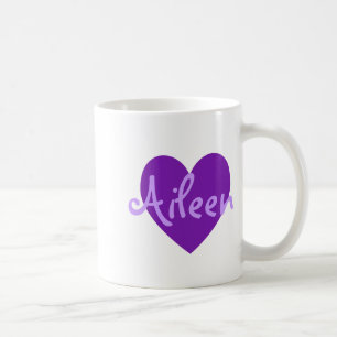Caneca De Café Aileen no roxo