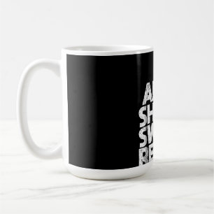 Caneca De Café Aim Shoot Swear Repetir Piscina Engraçada Bilhar 8
