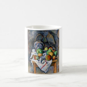Caneca De Café Ainda com Frutas, Paul Cezanne