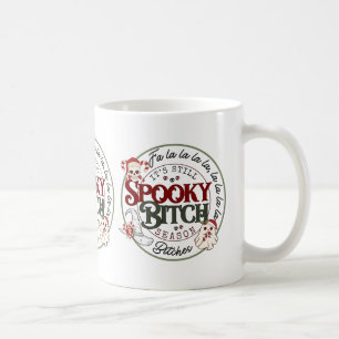 Caneca De Café Ainda é Spooky B Season Voga de Natal