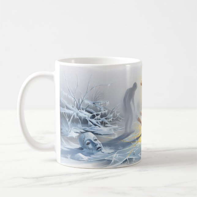 Caneca De Café Ainda Estou de Pé – Triunfo Sobre a Escuridão Cane (Esquerda)
