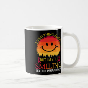 Caneca De Café Ainda estou sorrindo de anemia falciforme