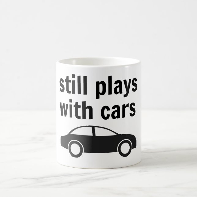 Caneca De Café Ainda jogos com carros (Centro)