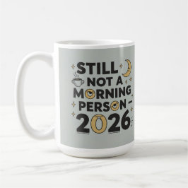 Caneca De Café Ainda não sou uma pessoa matutina 2026