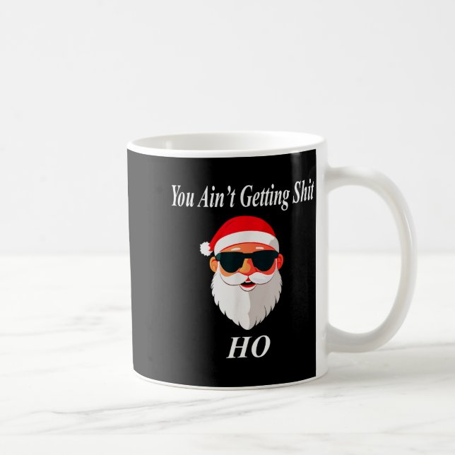 Caneca De Café Ain't Christmas Funny Naughty Dirty Raunchy Gift A (Direita)