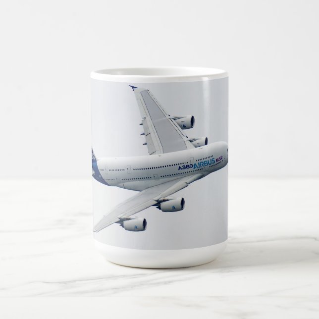 Caneca De Café Airbus A380 (Centro)