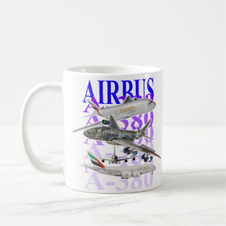 Caneca De Café Airbus A- 380