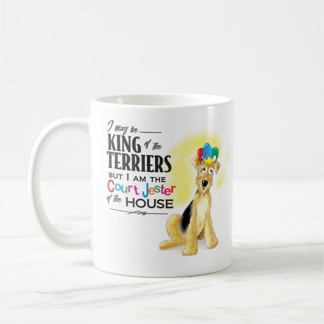 Caneca de café Airedale (Esquerda)