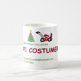 Caneca De Café ajardinando o presente