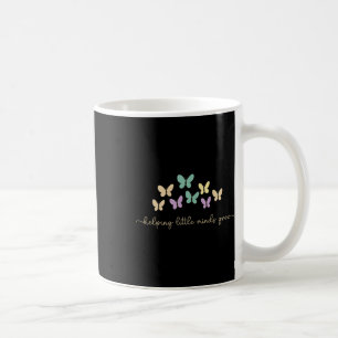 Caneca De Café Ajudando Pequenas Mentes a Crescerem Professora Re