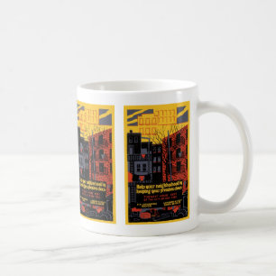 Caneca De Café Ajude a sua vizinhança