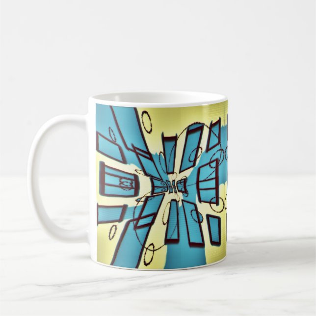 Caneca De Café Ajuste a tela (Esquerda)