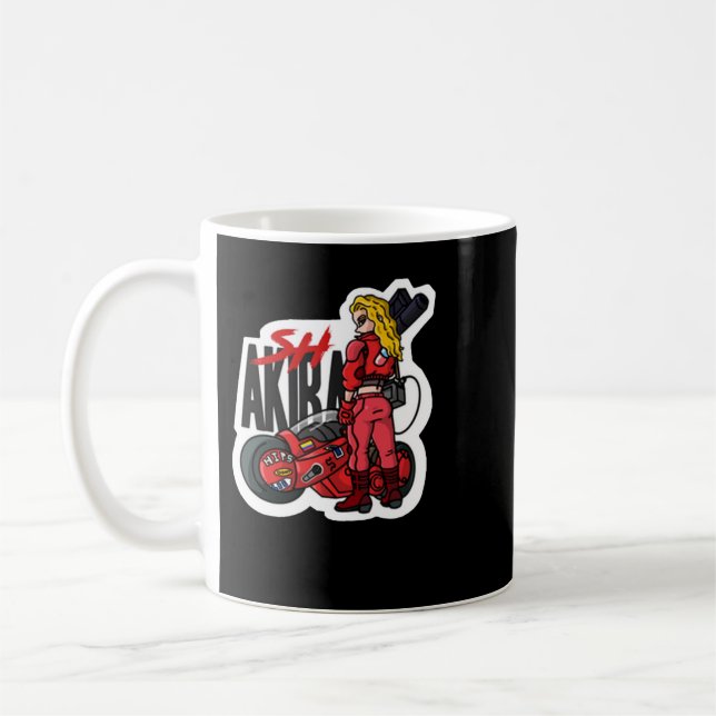Caneca De Café Akira Fan Art &amp; Merch Essential T- (Esquerda)