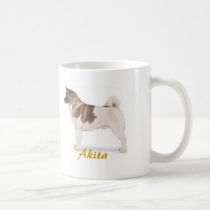 Caneca De Café Akita, amante do cão abundante!