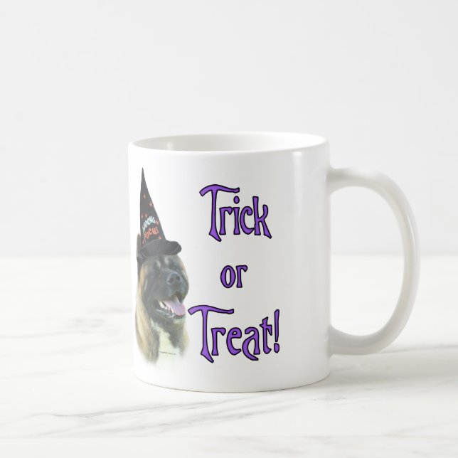 Caneca De Café Akita Trick (Direita)