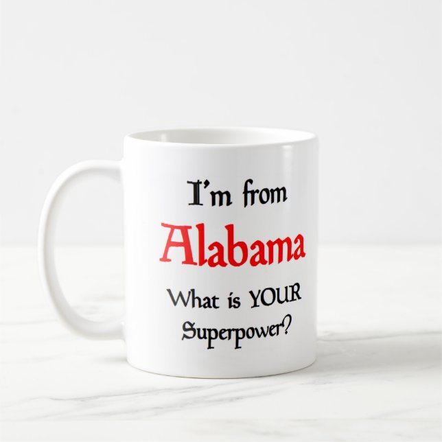 Caneca De Café alabama coffee mug (Esquerda)