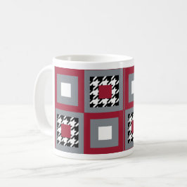Caneca De Café Alabama Houndstooth