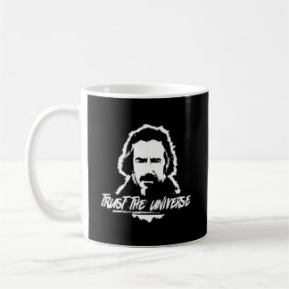 Caneca De Café Alan Watts Confia No Universo
