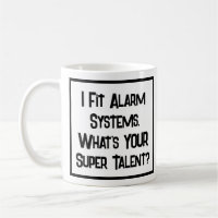 Alarm Fitter Super Talent. Coffee Mug