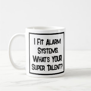 Caneca De Café Alarm Fitter Super Talent. Coffee Mug
