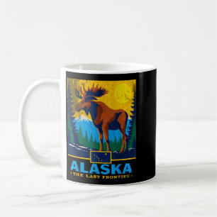 Caneca De Café Alasca A Última Fronteira Alce Viagens Fauna