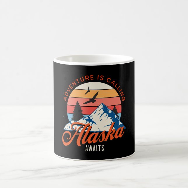 Caneca De Café Alasca Espera! (Centro)