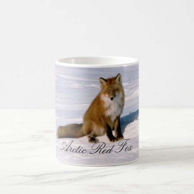 Caneca De Café Alasca Red Fox Coffee Mug (Centro)