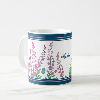 Caneca De Café Alasca Wildflower Personalizado