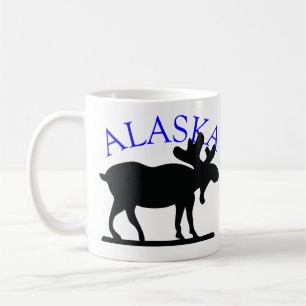Caneca De Café Alaska Moose
