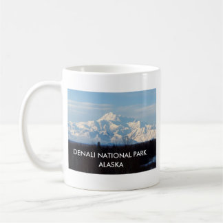 Caneca De Café Alaska, Mt Mckinley, Denali, Talkeetna,