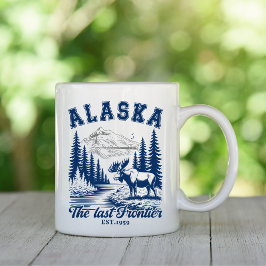 Caneca De Café Alaska Nature Escape with Moose